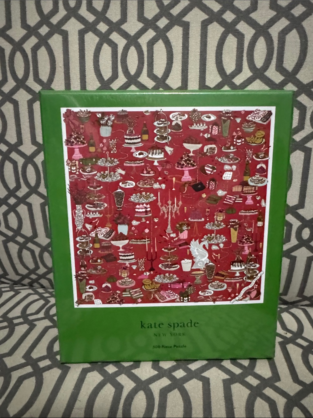 kate spade Party Table Puzzle NEW in Wrapped Box